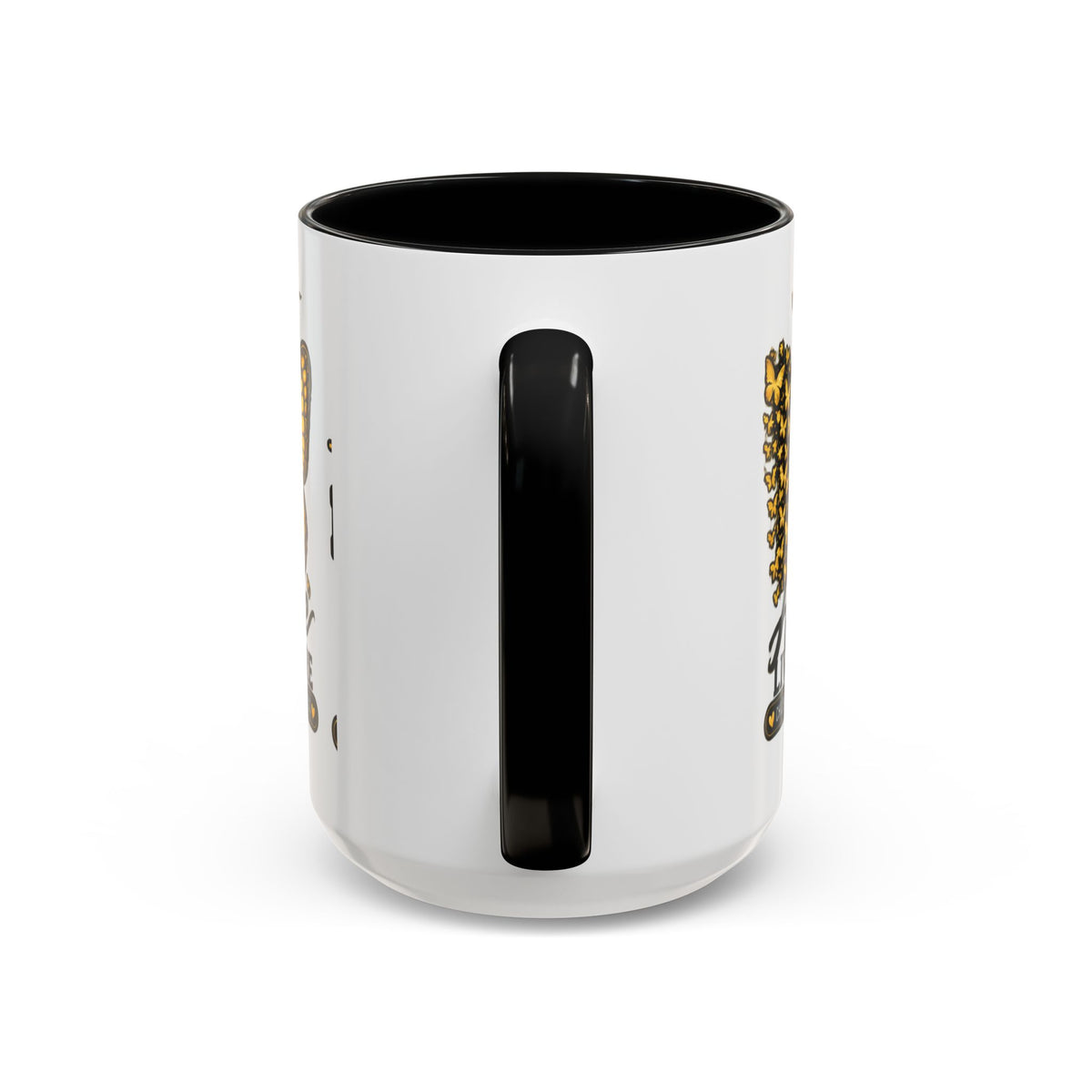 Children’s Cancer Awareness Accent Coffee Mug — "Hope Lives Here" (11/15oz)
