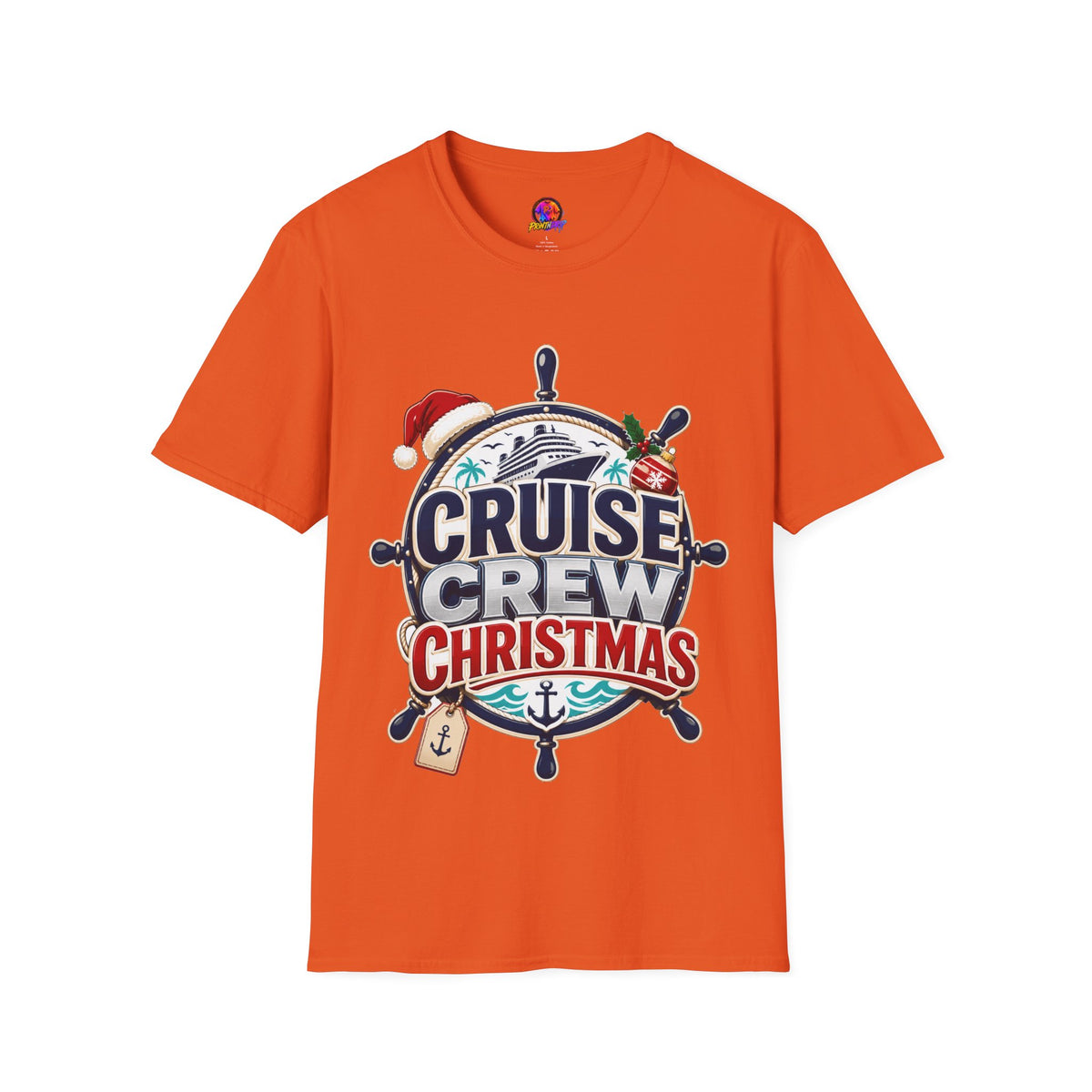 Cruise Crew Christmas T-Shirt — Holiday Cruise Vacation Tee
