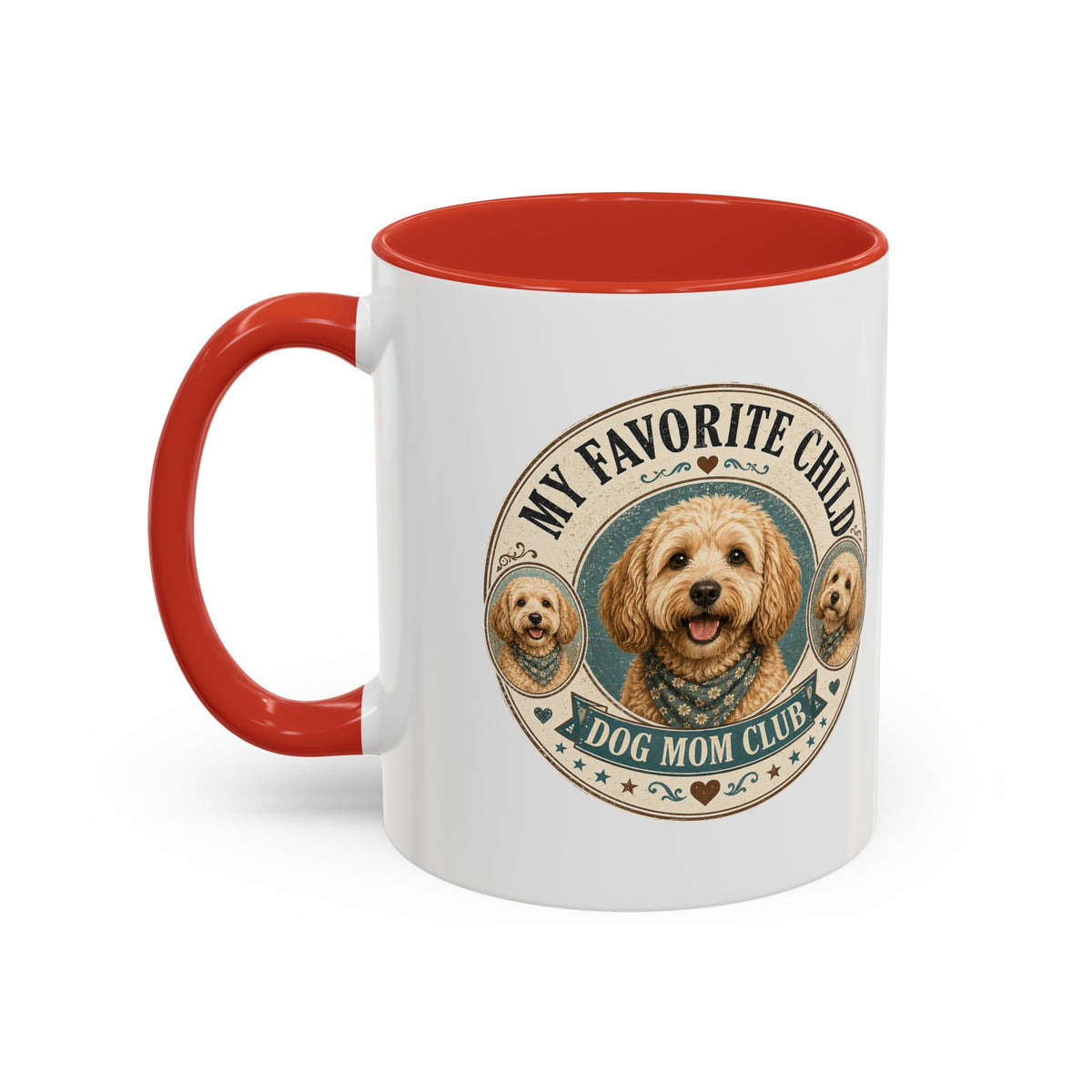 Milo Bailey Dog Dad Mom Dog Mom Coffee Mug — "My Favorite Child" Accent Mug