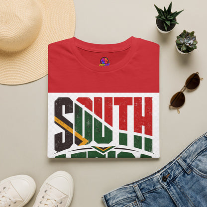 South Africa Soccer T-Shirt — Vintage Flag Football Fan Tee
