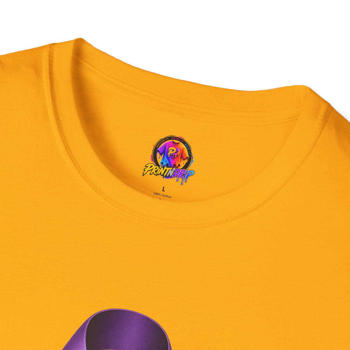 Choose Respect Purple Ribbon T‑Shirt — Domestic Violence Awareness Tee