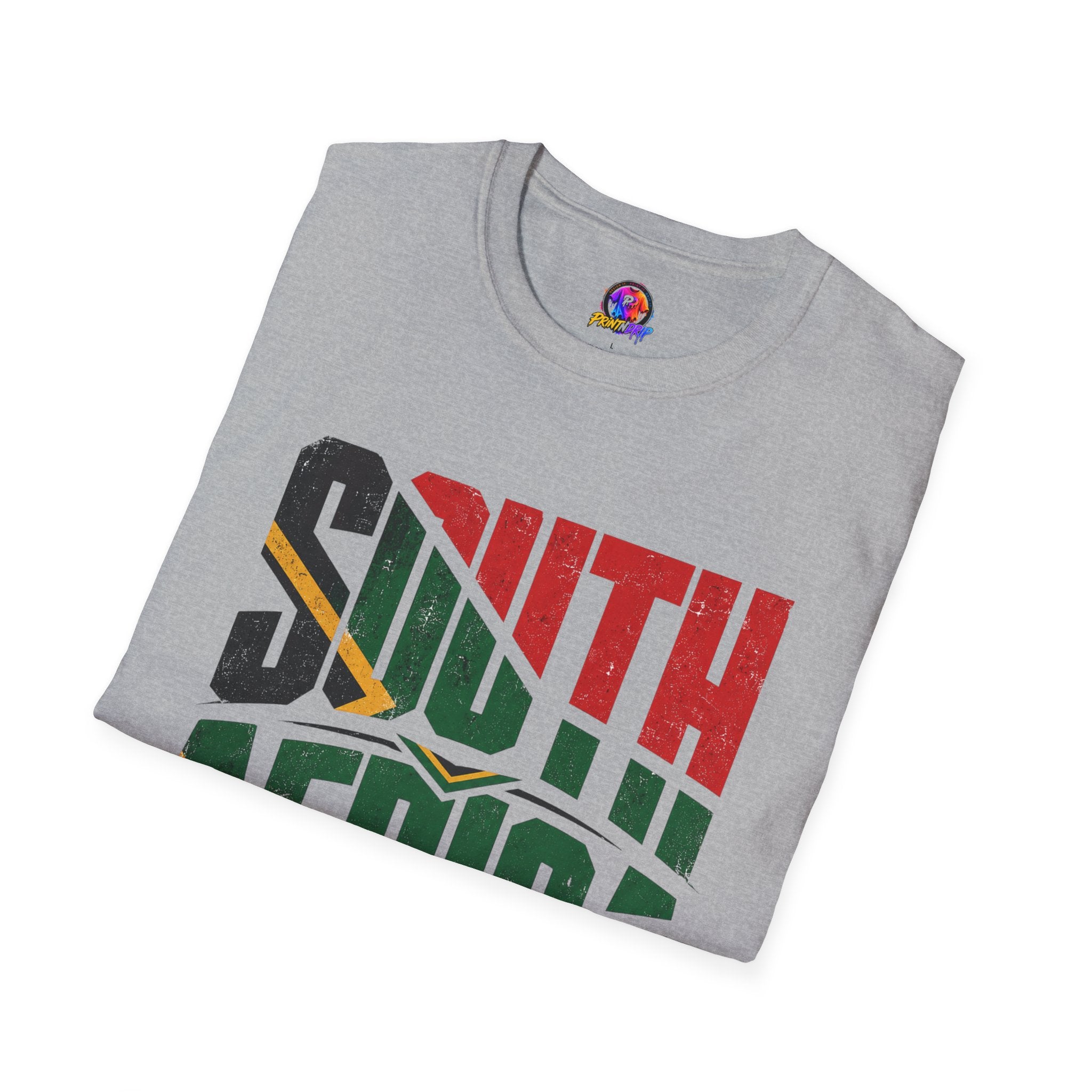 South Africa Soccer T-Shirt — Vintage Flag Football Fan Tee