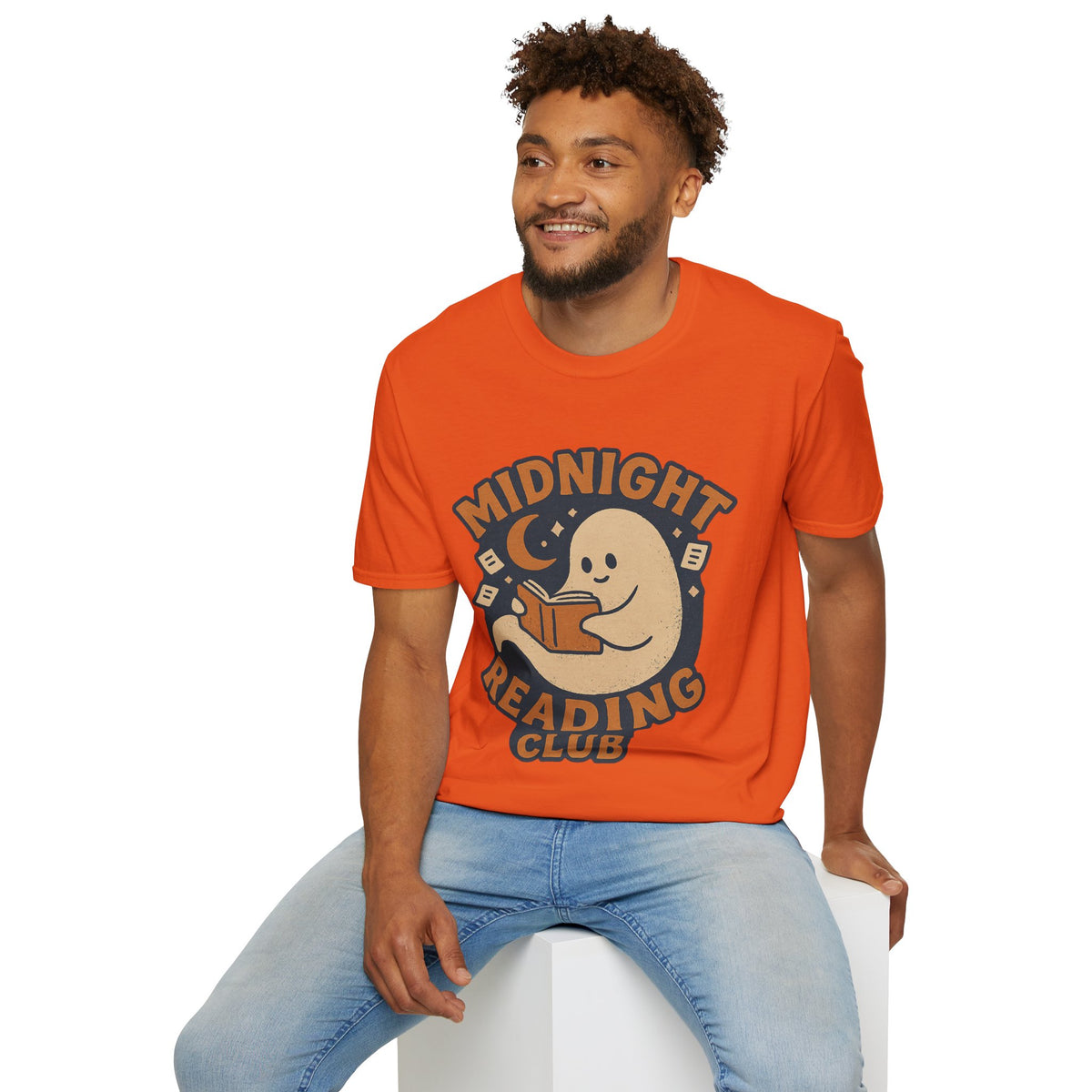 Midnight Reading Club T-Shirt — Cute Ghost Booklover Tee - Trending Now - August 2026