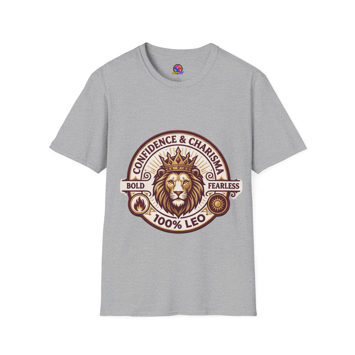 Leo Zodiac T-Shirt — Confidence & Charisma Lion Horoscope Tee