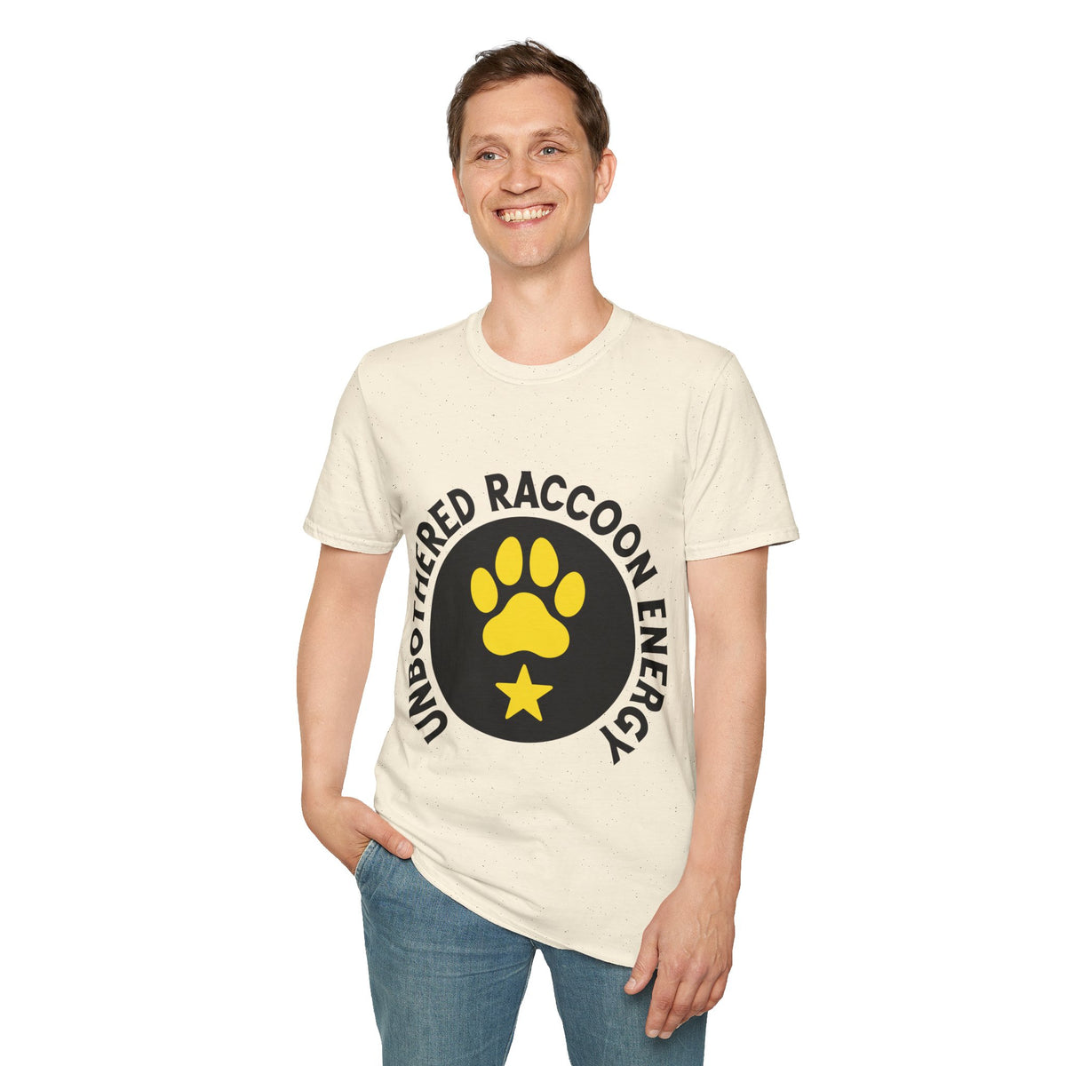 Unbothered Raccoon Energy T-Shirt — Paw Print Graphic Tee- Trending Now - September 2026