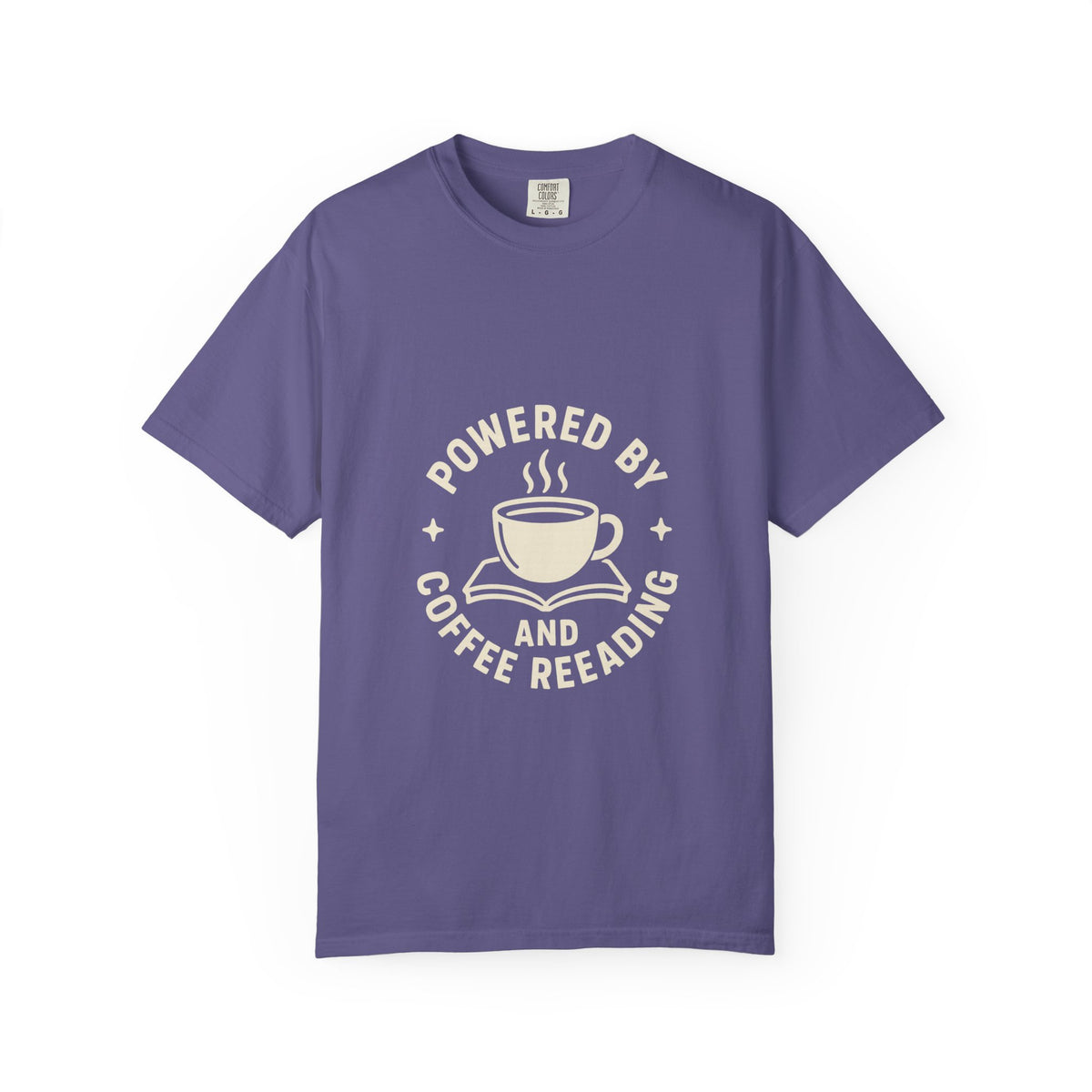 Coffee & Reading T-Shirt — "Powered by Coffee and Reading" Graphic Tee - Trending Now - October 2026
