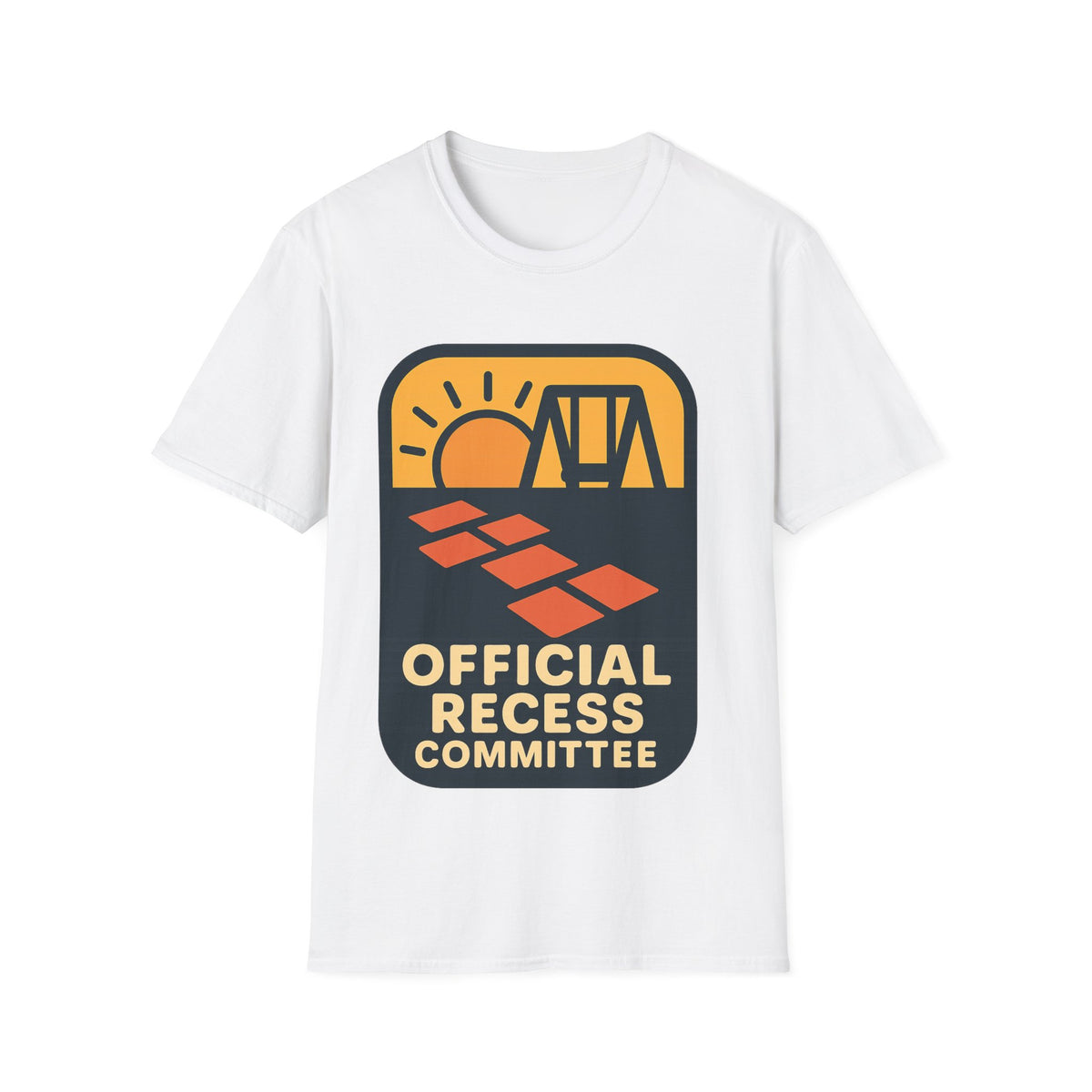 Official Recess Committee T-Shirt – Retro Sunset Camp Graphic Tee - Trending Now - August 2026