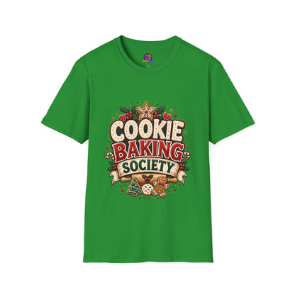 Cookie Baking Society T-Shirt — Holiday Baking Graphic Tee
