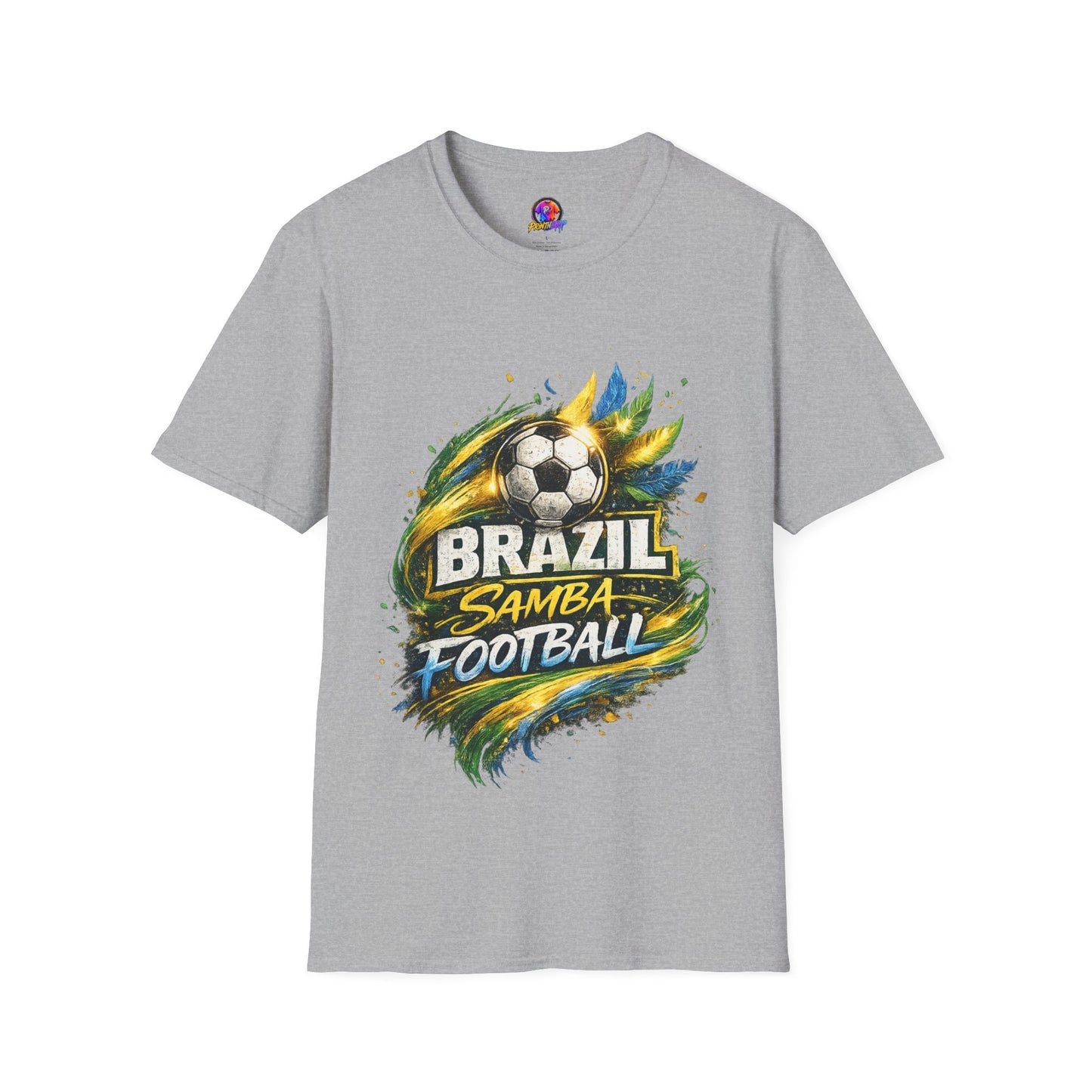 Brazil Samba Football T‑Shirt