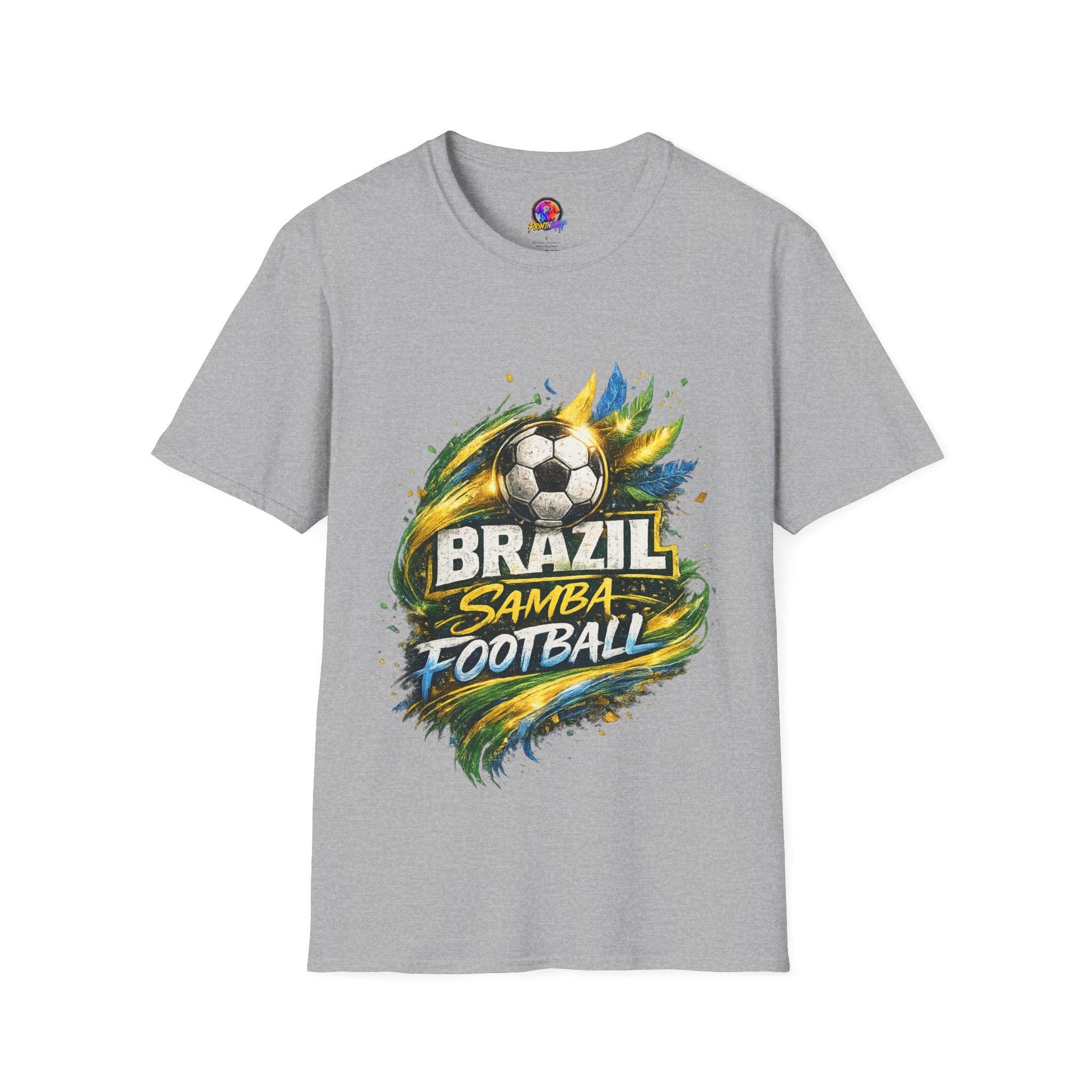 Brazil Samba Football T‑Shirt
