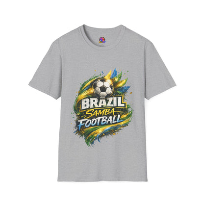 Brazil Samba Football T‑Shirt