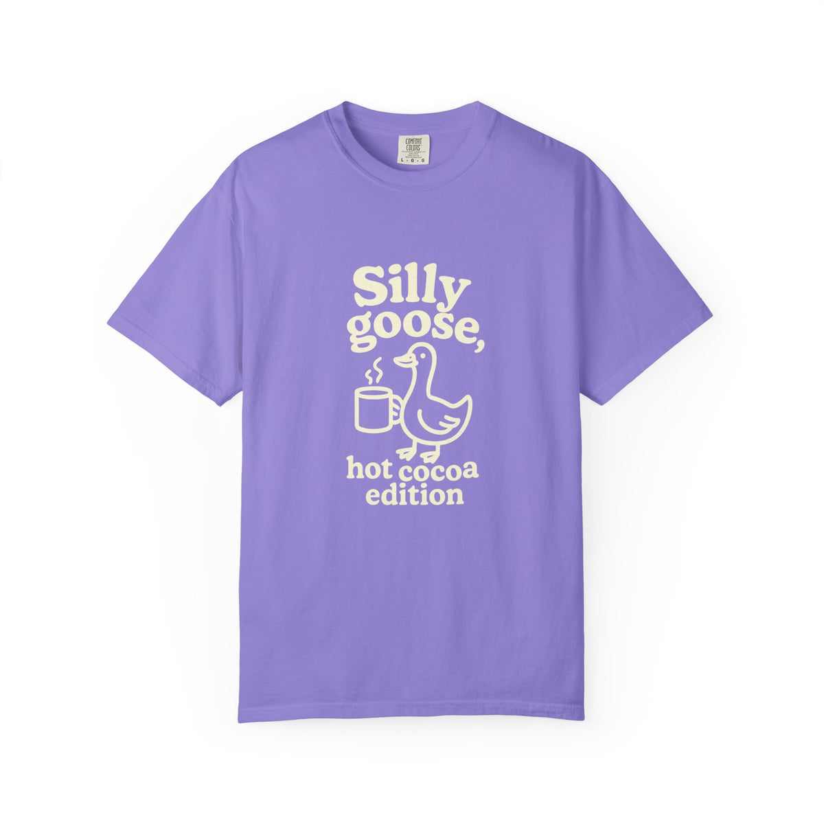 Silly Goose Hot Cocoa T-Shirt — Cute Winter Graphic Tee - Trending Now - October 2026