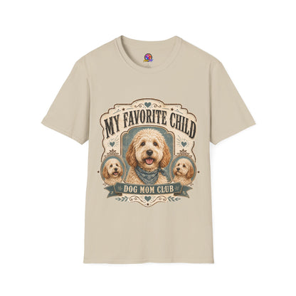 T-Shirt — "My Favorite Child" Dog Mom Club Graphic Tee