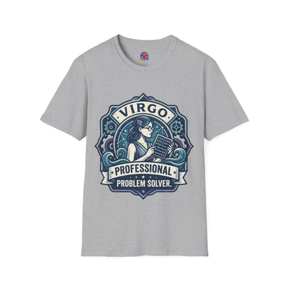 Virgo 'Professional Problem Solver' T-Shirt — Zodiac Astrology Tee for Women
