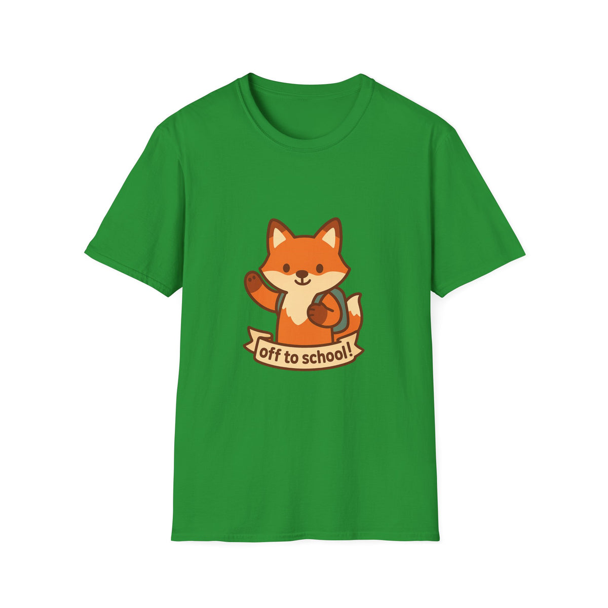 Cute Fox "Off to School" T-Shirt — Kids/Teacher Back-to-School Tee - Trending Now - August 2026