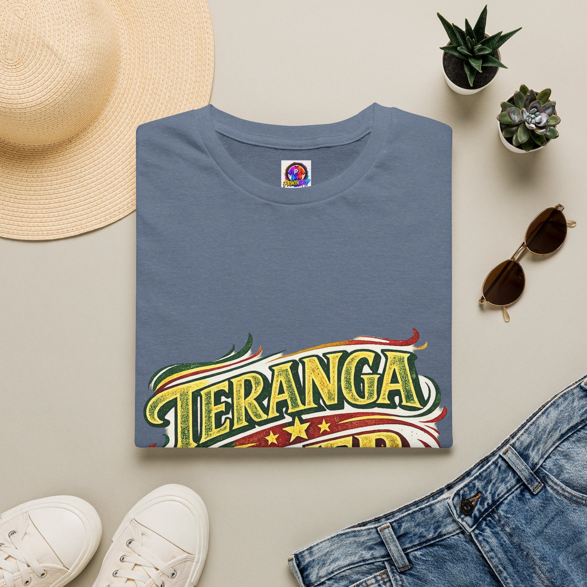 Senegal Teranga Power T-Shirt — Retro Senegal Pride Graphic Tee