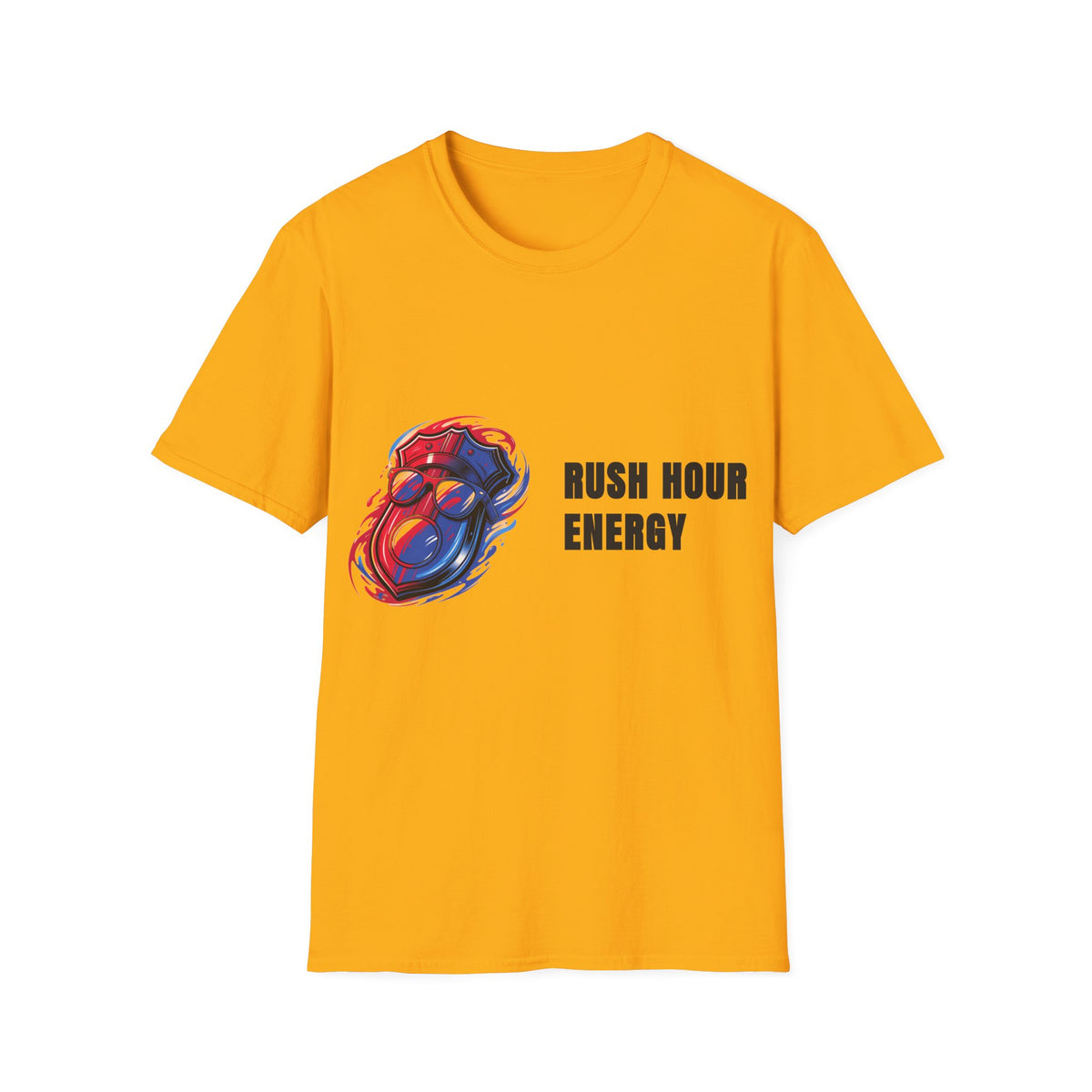 Rush Hour Energy T-Shirt — Retro Racing Skull Graphic Tee - Trending Now - September 2026