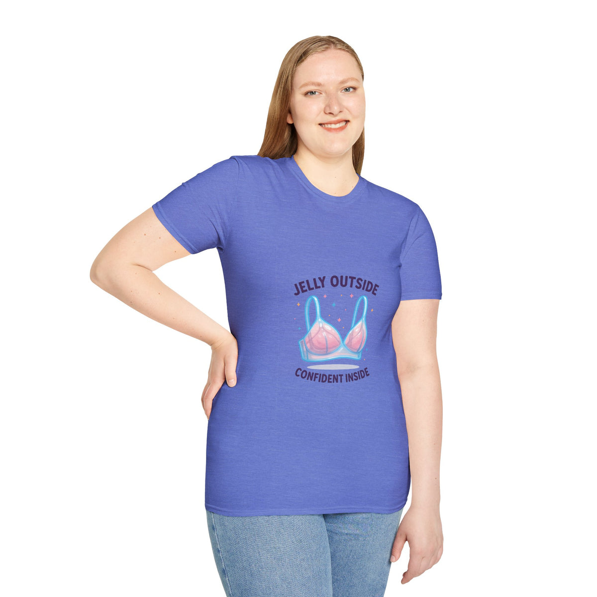T-Shirt — "Jelly Outside, Confident Inside" Bikini Illustration- Trending Now - October 2026