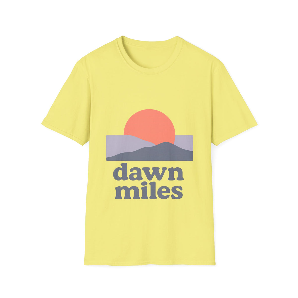 Dawn Miles Running Tee — Sunrise Graphic Short-Sleeve Shirt - Trending Now - September 2026