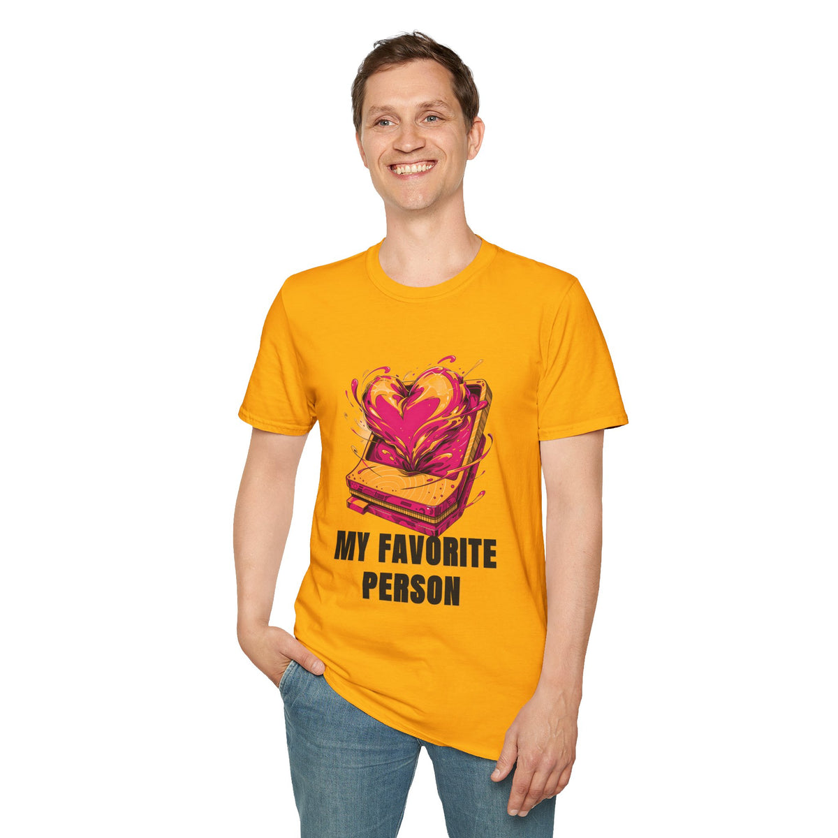 T‑Shirt — "My Favorite Person" Toasted Heart Graphic Tee (Valentine’s Day Gift) - Trending Now - August 2026
