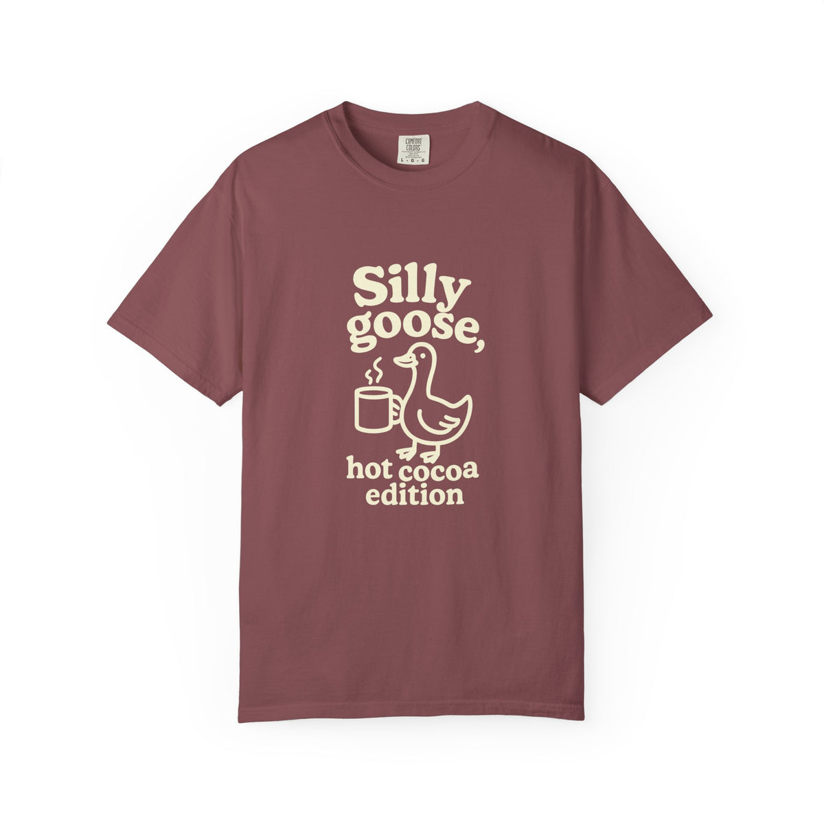 Silly Goose Hot Cocoa T-Shirt — Cute Winter Graphic Tee - Trending Now - October 2026