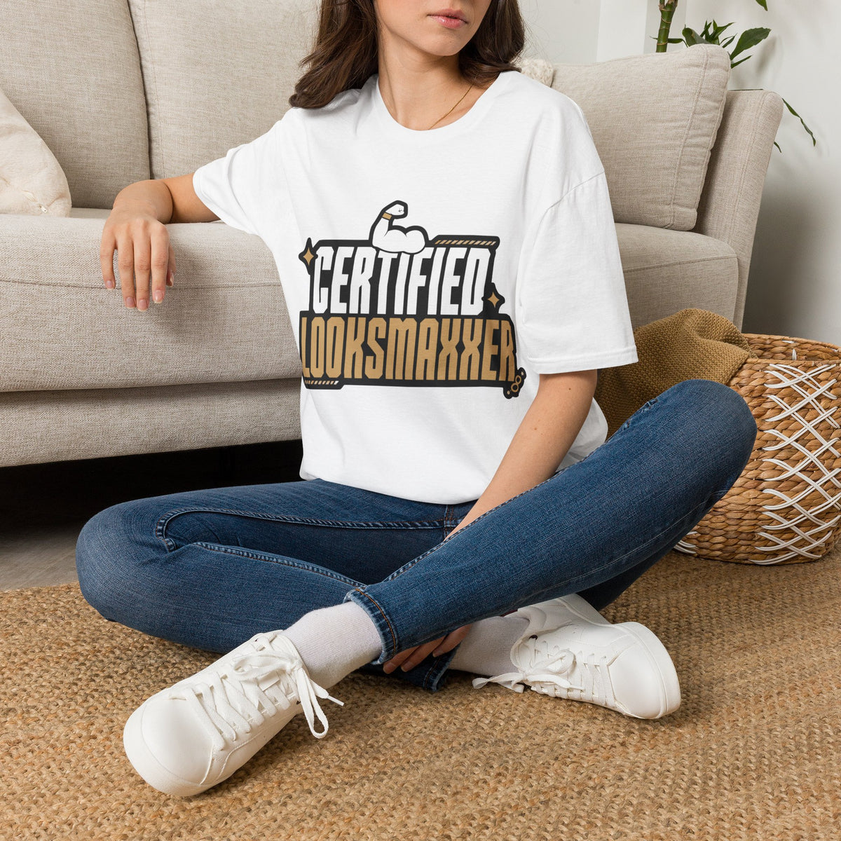 Certified Looksmaxxer T-Shirt — Funny Fitness & Glow-Up Tee - Trending Now - August 2026