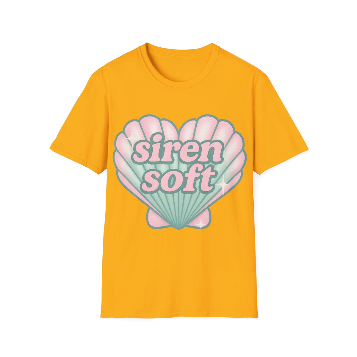 Siren Soft Shell Tee — Cute Pastel Shell Graphic T-Shirt - Trending Now - September 2026