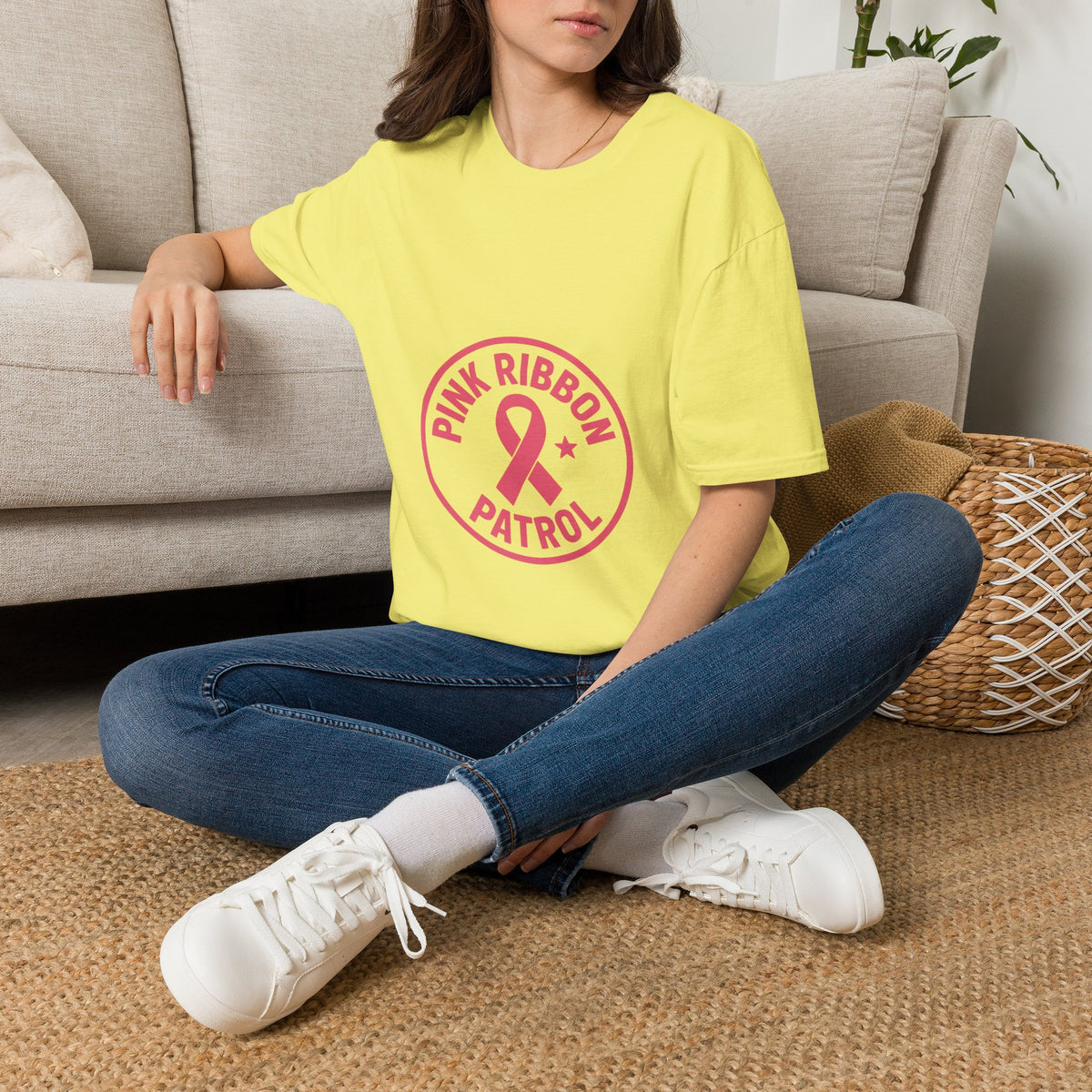 Pink Ribbon Patrol T-Shirt — Breast Cancer Awareness Tee - Trending Now - October 2026