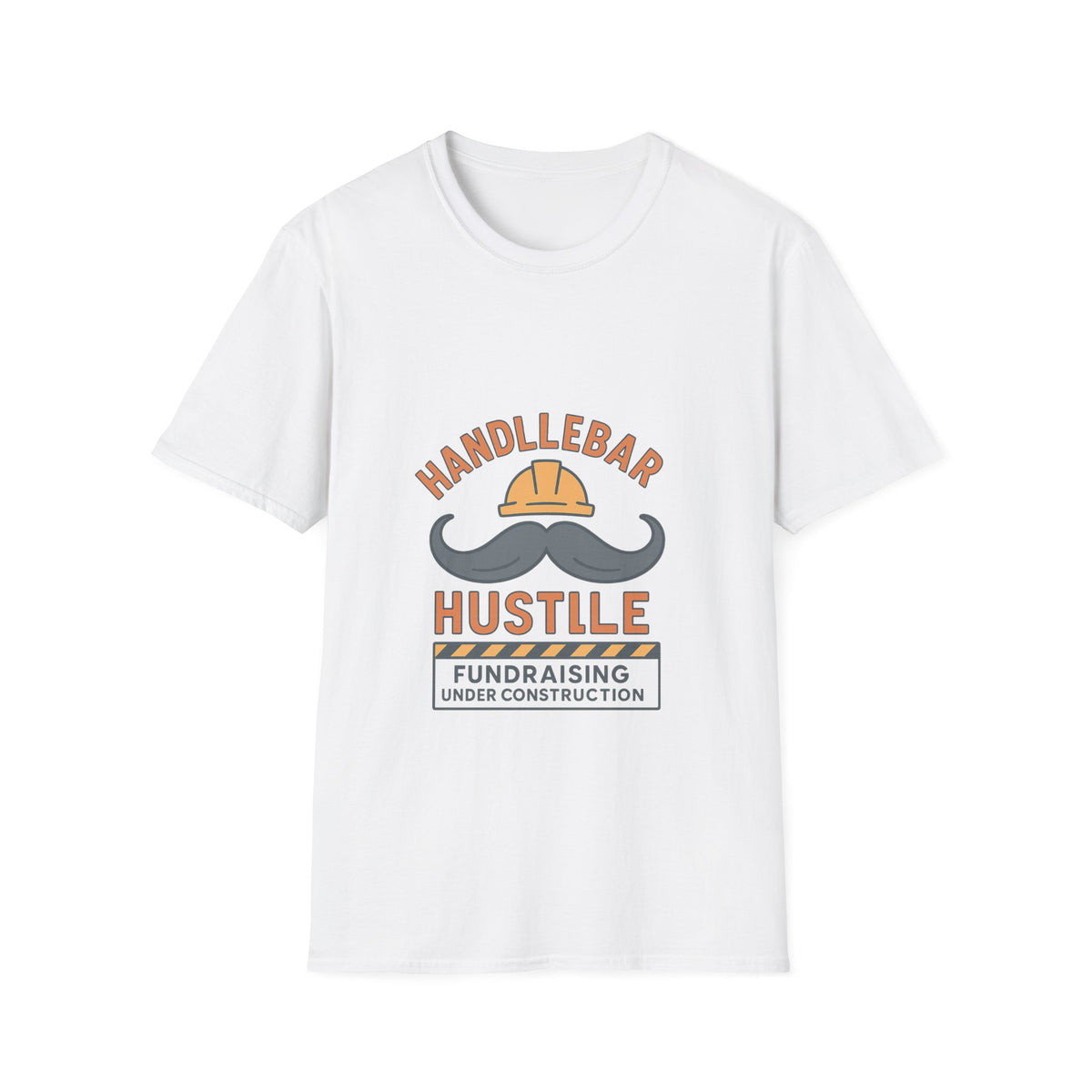 Handlebar Hustle T-Shirt — Vintage Barber Mustache Logo Tee - Trending Now - October 2026