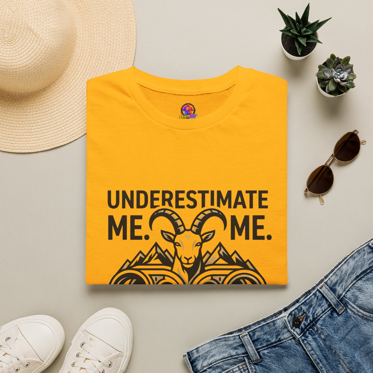 Capricorn 'Underestimate Me That'll Be Fun' T-Shirt