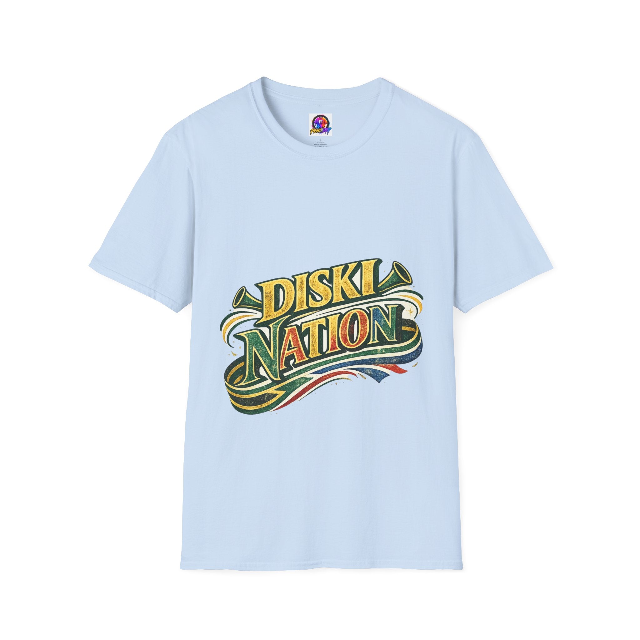 South Africa Diski Nation T-Shirt — Retro Reggae Graphic Tee