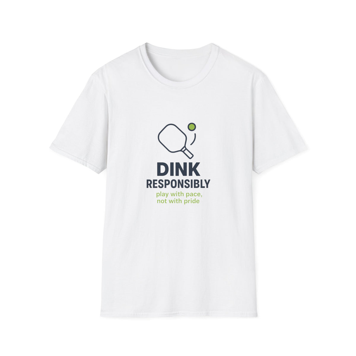 Tennis Racket & Ball T‑Shirt — Minimalist Tennis Graphic Tee (stay with grace, win with pride) - Trending Now - August 2026