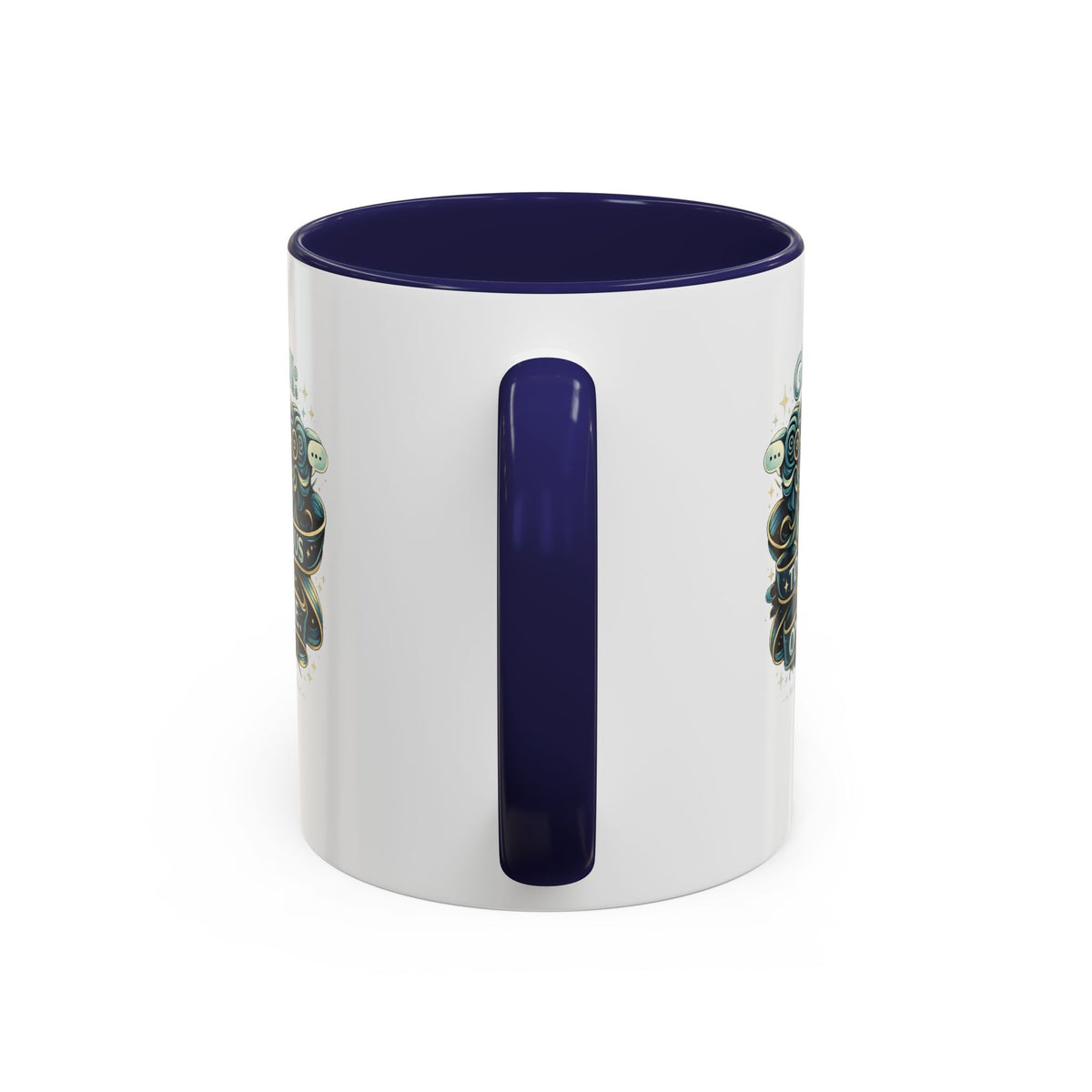 Zodiac Gemini Accent Coffee Mug