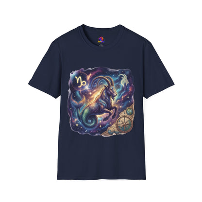 Capricorn Zodiac T-Shirt — Celestial Goat Astrology Tee