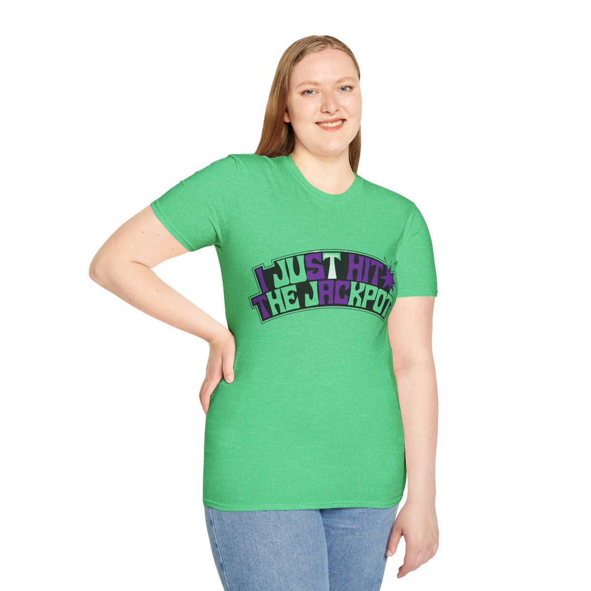 Just Hit the Jackpot T-Shirt — Retro Casino Graphic Tee - Trending Now - August 2026