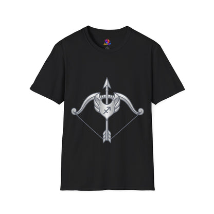 Arrow Heart T-Shirt — Minimal Cupid Bow & Arrow Design