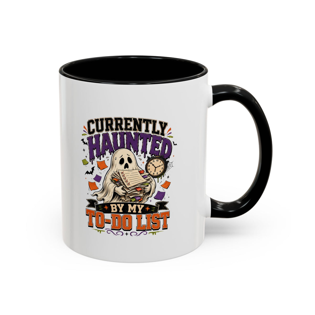 Halloween  Currently Haunted Accent Coffee Mug