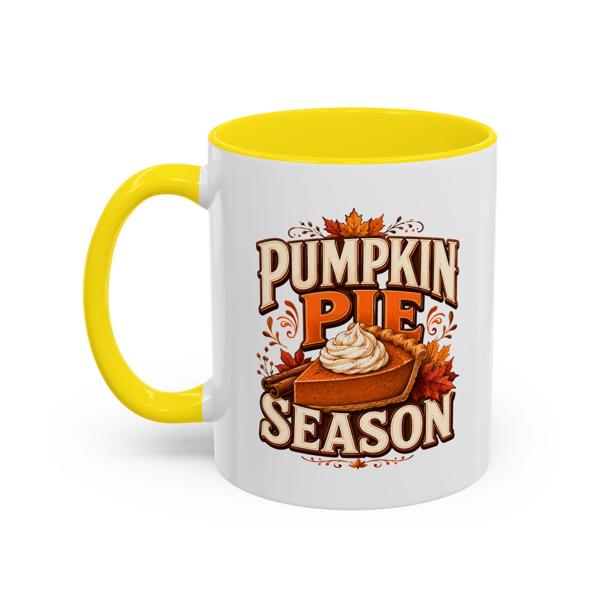 Thanksgiving Mug Pumpkin Pie Season Coffee Mug — Fall Thanksgiving Accent