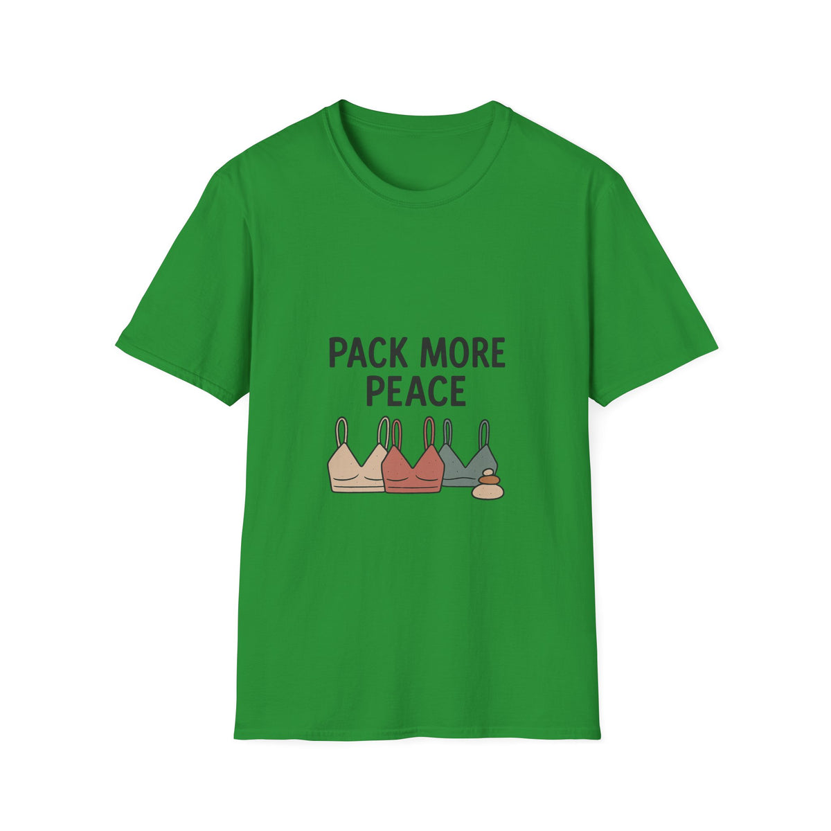 Pack More Peace T-Shirt — Minimalist Yoga / Mindfulness Tee - Trending Now - October 2026