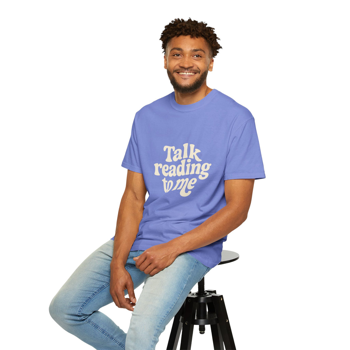 Talk Reading To Me T-Shirt — Vintage Book Lover Tee - Trending Now - October 2026