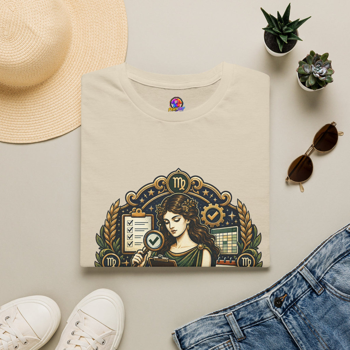 Zodiac Virgo Unisex Softstyle T-Shirt