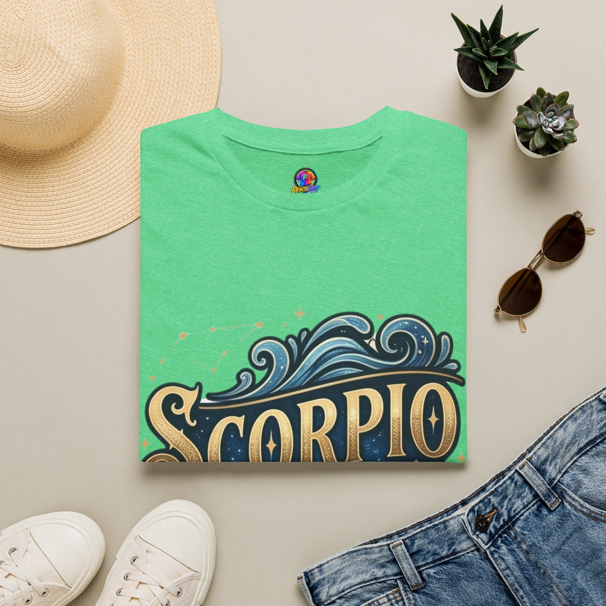 Scorpio Intuition T-Shirt — Zodiac Astrology Graphic Tee
