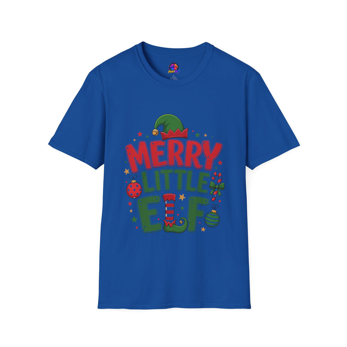 Merry Little Elf T-Shirt — Festive Christmas Holiday Tee