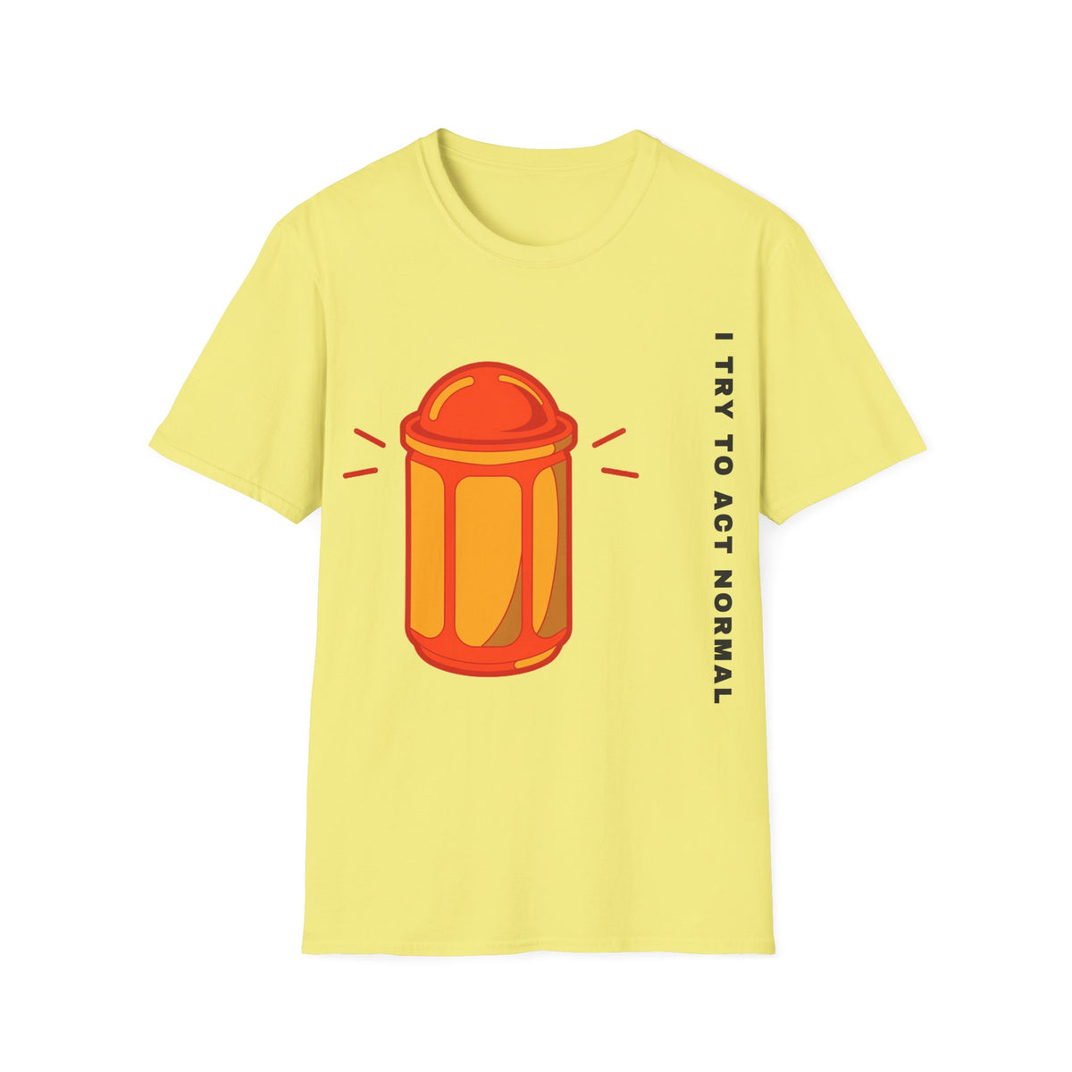 T-Shirt — 'I Try to Be a Grown-Up' Cartoon Fire Hydrant Graphic Tee - Trending Now - September 2026