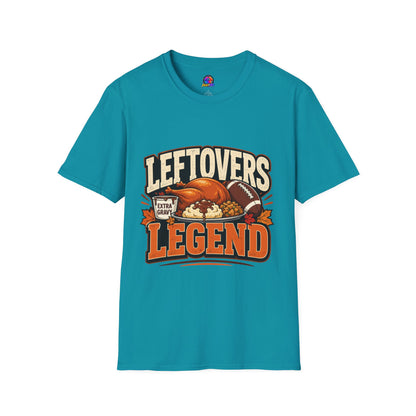 Leftovers Legend T-Shirt — Thanksgiving Football Turkey Graphic Tee