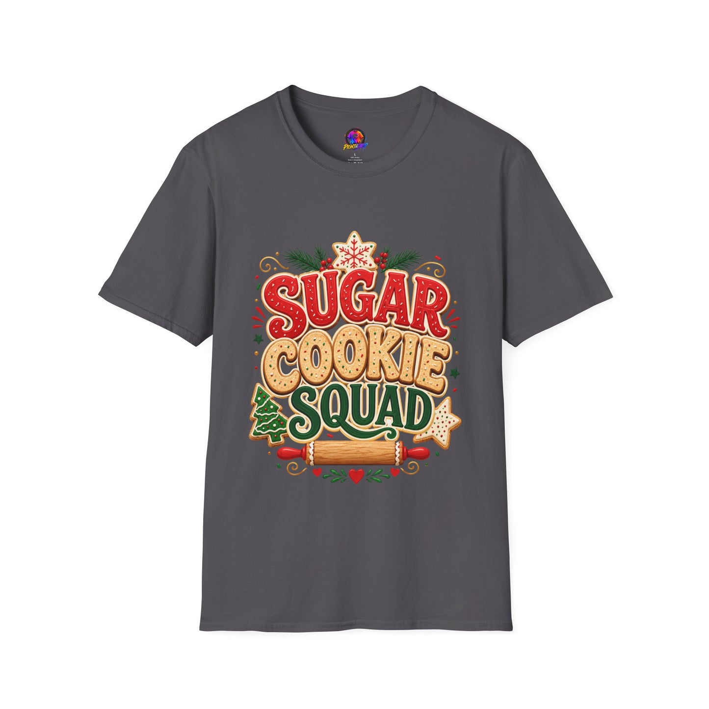 Sugar Cookie Squad T-Shirt — Festive Holiday Baking Graphic Tee