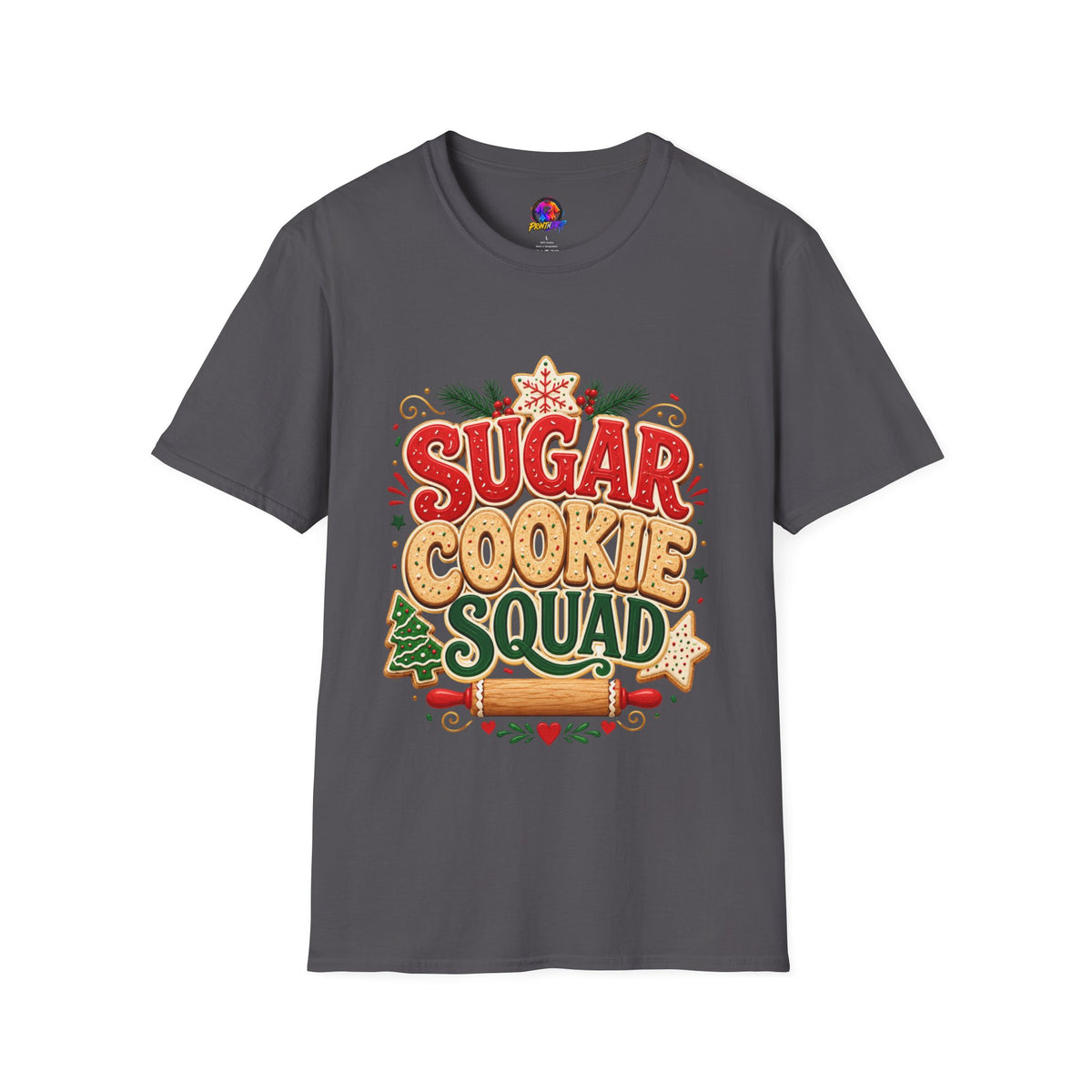 Sugar Cookie Squad T-Shirt — Festive Holiday Baking Graphic Tee