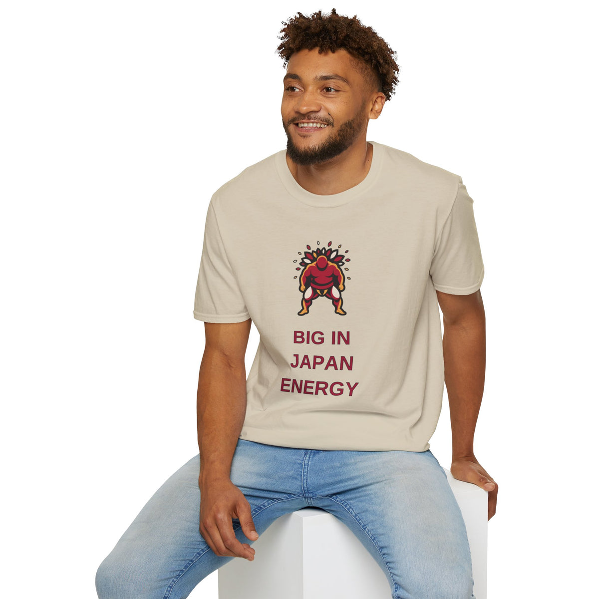 Japan Sumo Graphic T-Shirt — "Big in Japan Energy" Cotton Tee - Trending Now - August 2026