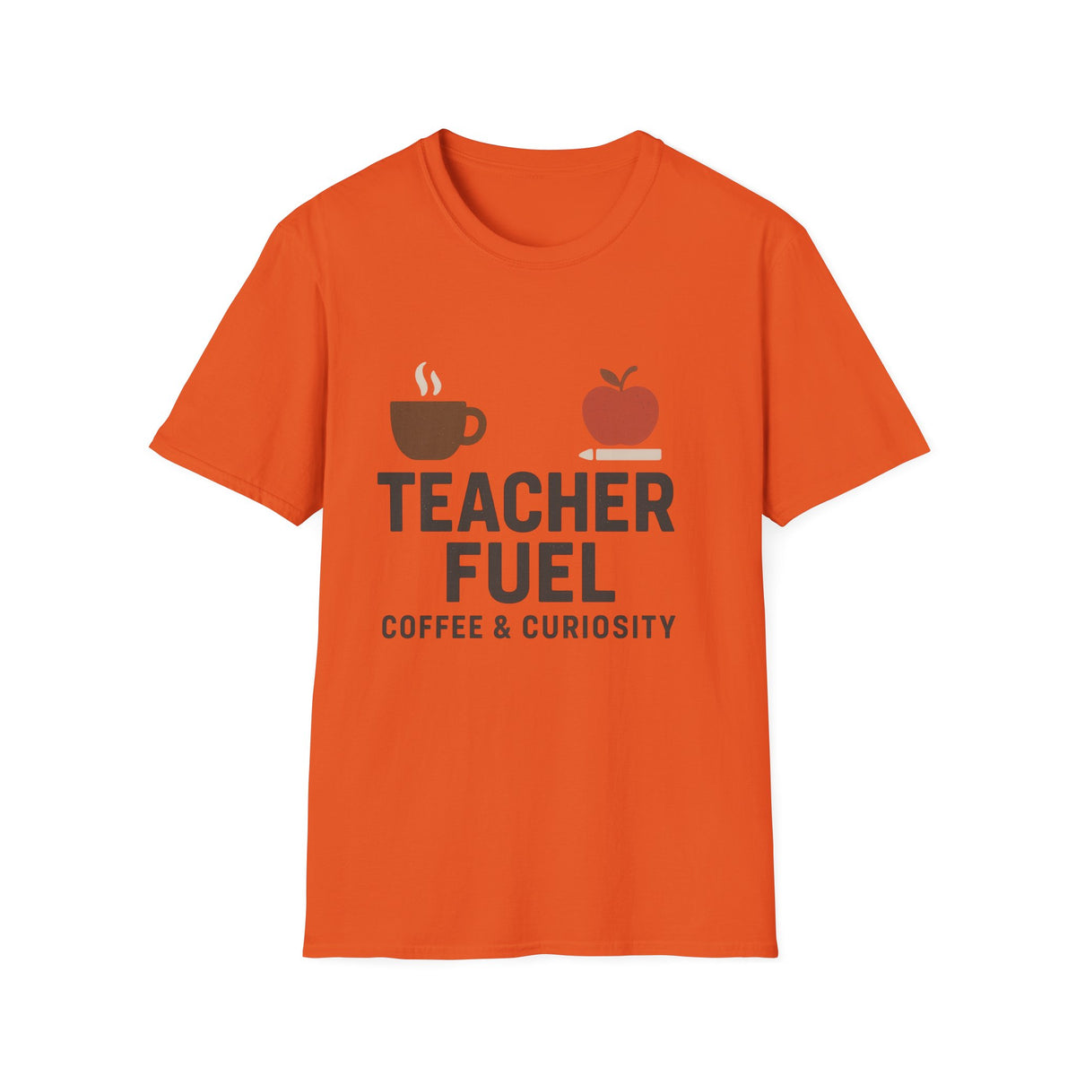 Teacher Fuel T‑Shirt — Coffee & Apple Graphic Tee for Teachers - Trending Now - August 2026