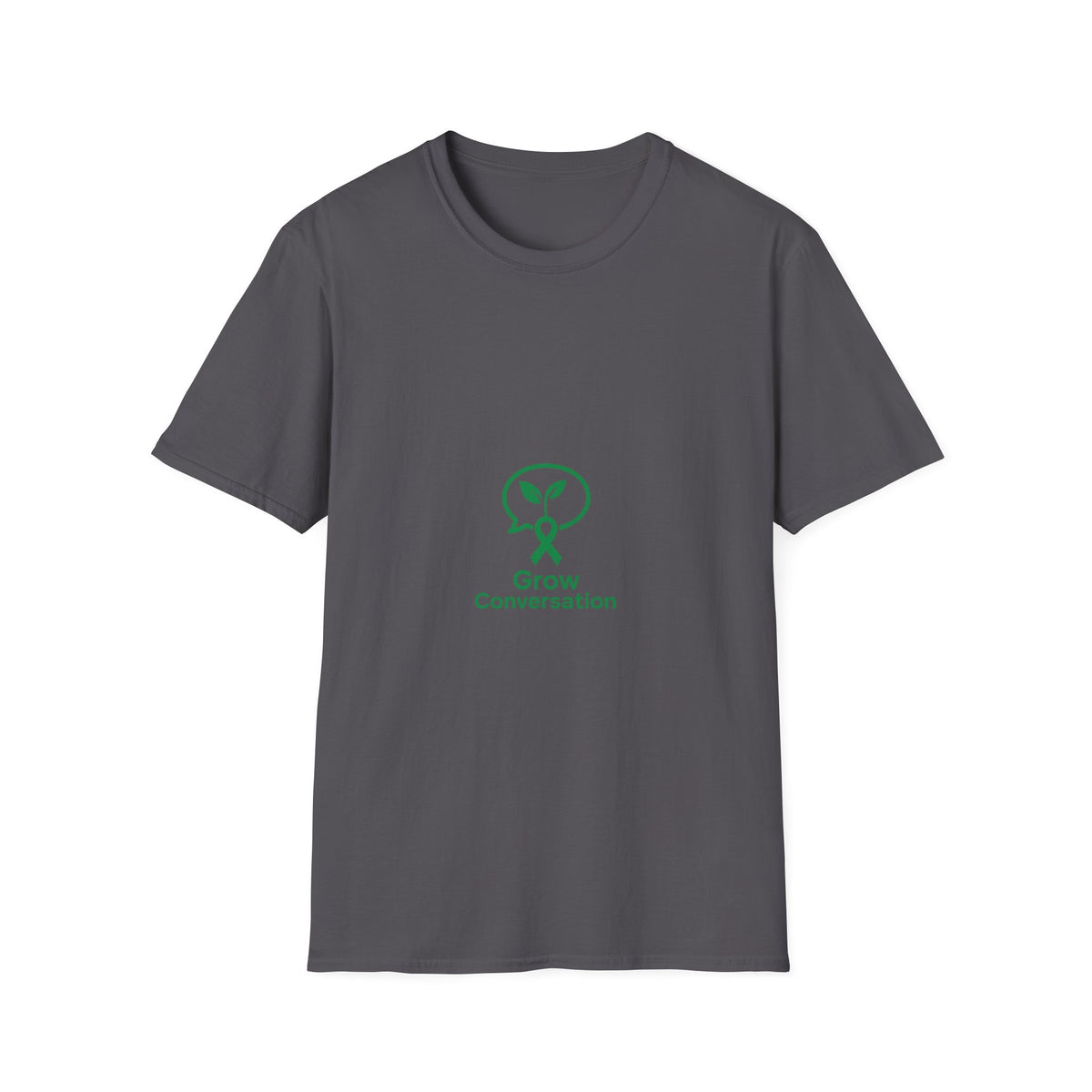 Grow Conversation Graphic Tee, Funny Mental Health Awareness Ribbon T-Shirt - Trending Now - September 2026